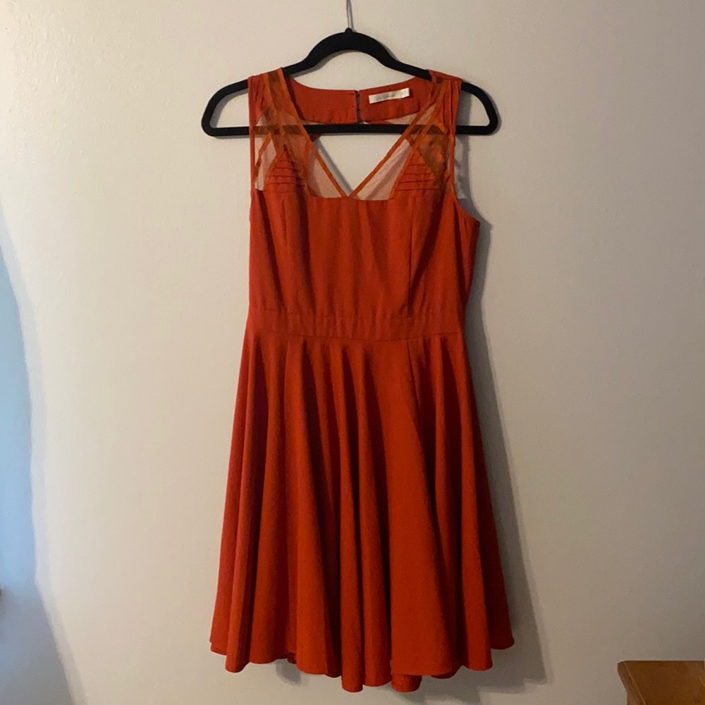 TRIANGLE MESH DE CHANCE DRESS
